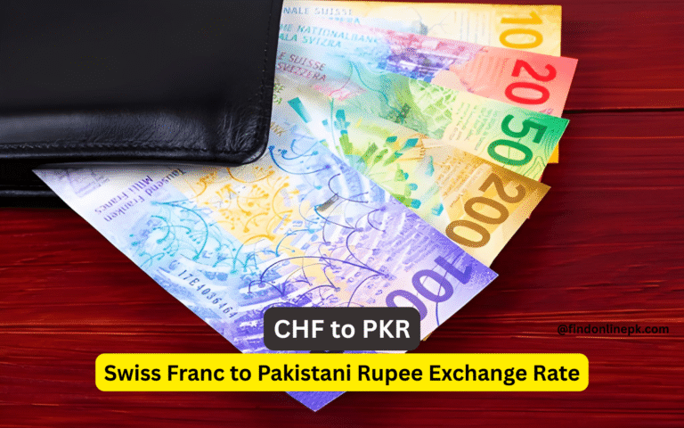 CHF to PKR – Swiss Franc to Pakistani Rupee Exchange Rate chf to pkr today