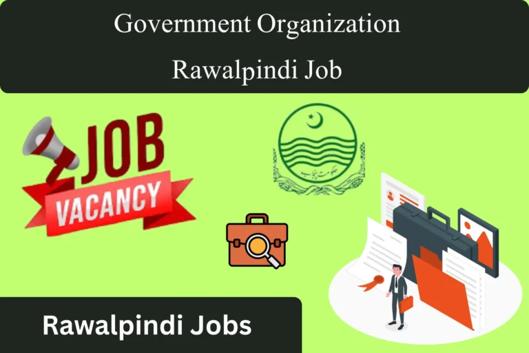 government organization rawalpindi job