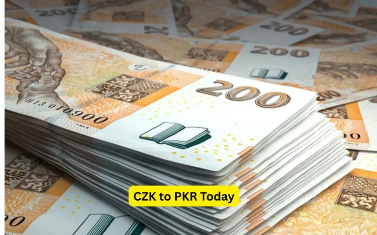czk to pkr today