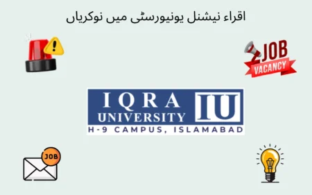 iqra national university jobs