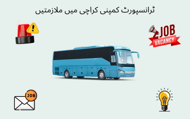 transport company karachi jobs